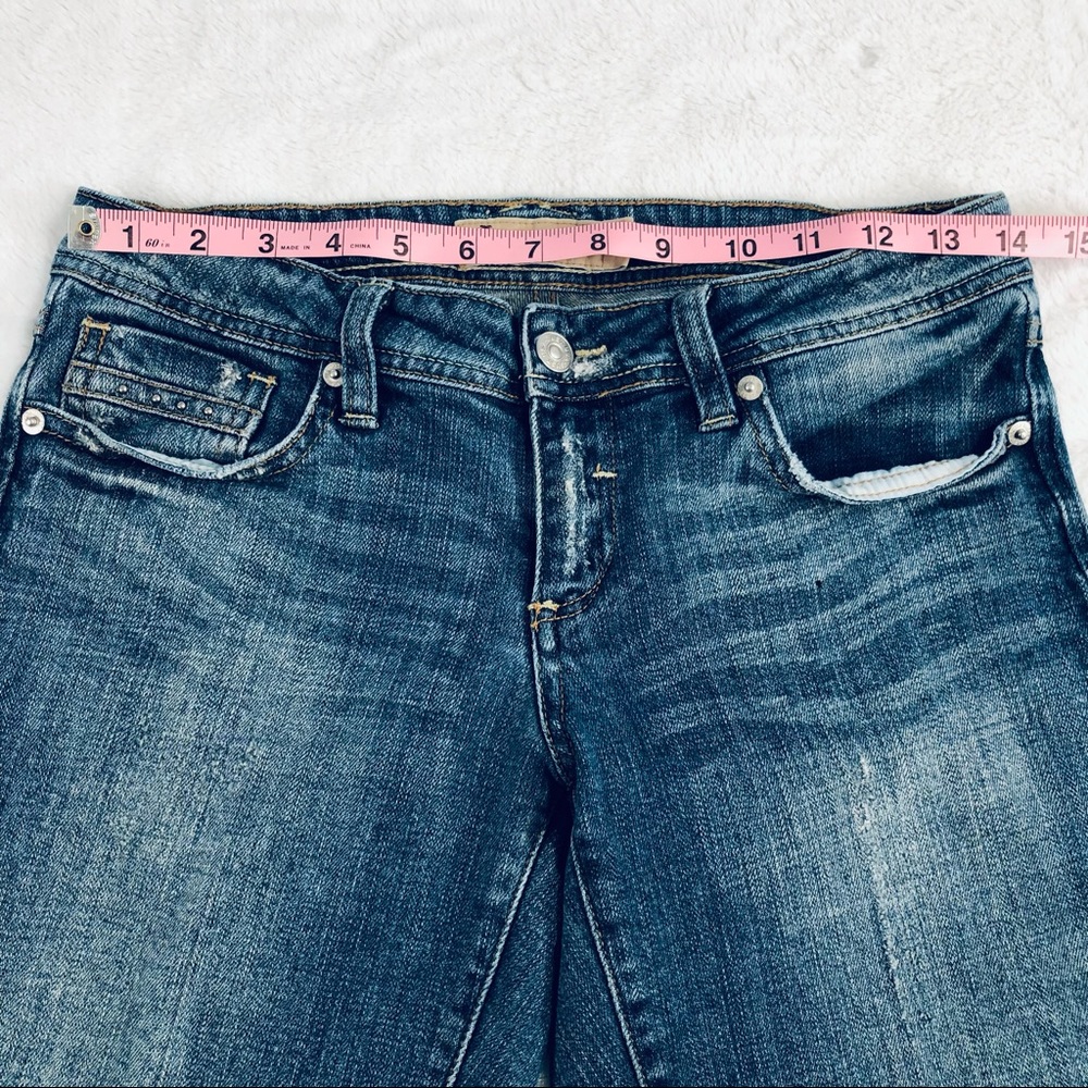 Just USA, ✨Y2K✨ Boot Cut Jeans, Size 7 - Picture 13 of 16